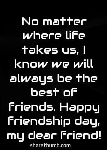 happy friendship day wishes card